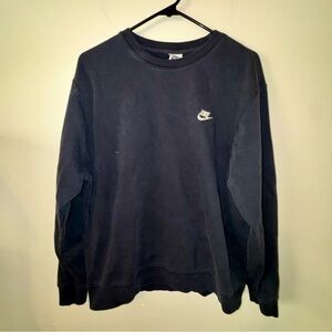 Nike Men's Washed Black Sweatshirt